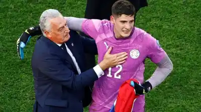 La insólita reacción de Gustavo Alfaro tras eliminar a Alemania en el Mundial