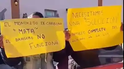 Tomaron la escuela en La Puntilla: exigen una solución urgente por el frío extremo