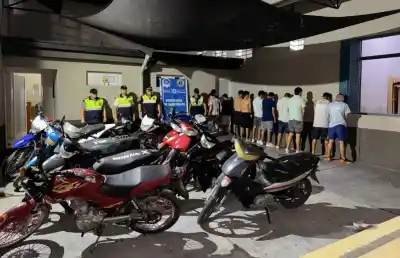 15 Demorados y 27 Motocicletas Retenidas en un Megaoperativo Policial en Monteros