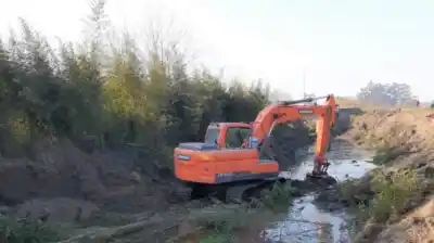 Readecuación del Balderrama: recuperan 4.200 metros del arroyo El Tejar de Monteros