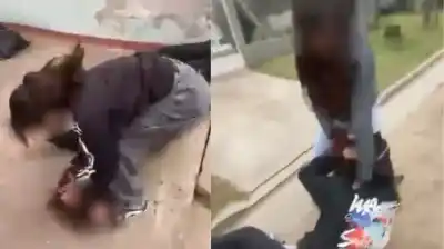 Tres menores la atacaron a golpes y le robaron la ropa: el video que estremece a Vedia