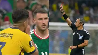 México eliminó a Ecuador y Piero Hincapié se fue expulsado por la ‘Ley Vinícius’