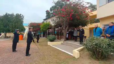 216 años de historia: el emotivo acto de la Prefectura en Embalse Río Hondo que reunió a autoridades