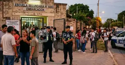 Tensión en Embarcación: encontraron un arma en la mochila de una alumna de 14 años