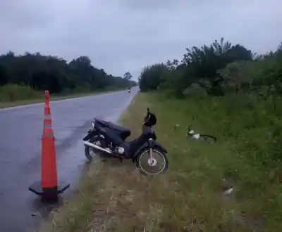 Choque en Ruta 307 y 324: Dos heridos hospitalizados