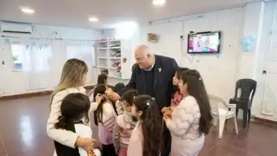 El pedido de las chicas del Santa Rita que llevó al ministro Masso a supervisar las obras