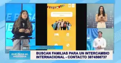 Una oportunidad única: buscan familias salteñas para alojar a jóvenes del mundo