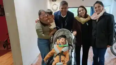 La emoción de una familia tucumana al recibir lo que tanto necesitaban para su hijo