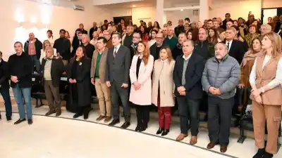 El emotivo homenaje a arquitectos que reunió a la intendente Fuentes en la Capital