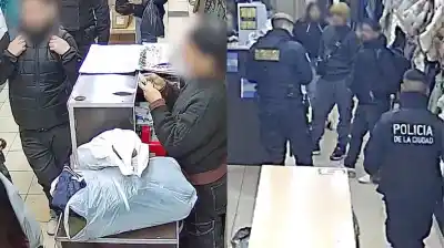 Quisieron comprar ropa con tarjetas robadas y la empleada detectó el engaño: cayeron en Balvanera