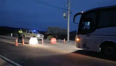 Ola polar en Tucumán: cortan la Ruta 307 por hielo y cae nieve en Tafí del Valle