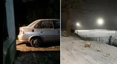 El invierno sorprendió a Tucumán: la nieve llegó a Tafí del Valle y el frío no da tregua