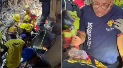 122 horas bajo los escombros: el abrazo de un padre a su hijo que emocionó a Venezuela