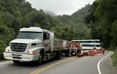 Ruta 307 Camión vuelca carga de ladrillos y complica el descenso desde Tafí del Valle