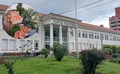 El gesto de 30 productores que llenó de verduras frescas el Hospital Pablo Soria