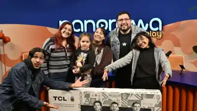 Mientras atendía su negocio, una vecina ganó un Smart TV de 55 pulgadas: la emoción de Rita