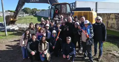 Derribaron un muro que los separaba de Oroño: la obra que cambiará para siempre barrio ATE