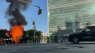 Se prendió fuego frente a la ONU y murió: las imágenes que conmocionan al mundo