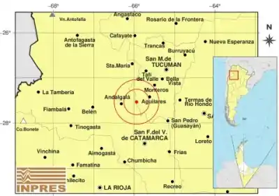 Temblor en la madrugada: el sur de Tucumán tembló y esto fue lo que pasó