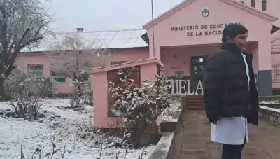 El frío polar paralizó los Valles: más de 20 escuelas sin clases por la nieve