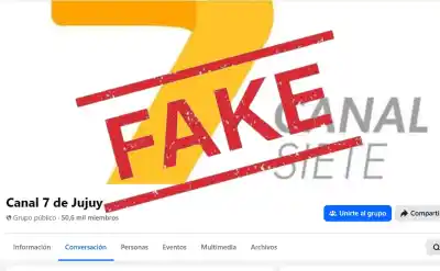 Cuidado con este grupo de Facebook: usan el nombre de Canal 7 de Jujuy y venden lotes