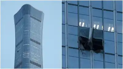 La escalofriante confesión que el piloto de la avioneta estrellada contra el rascacielos más alto de Beijing escribió antes del impacto