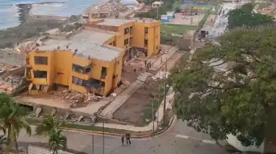 Nueve días después del terremoto en Venezuela: 21 personas siguen atrapadas bajo los escombros de un edificio