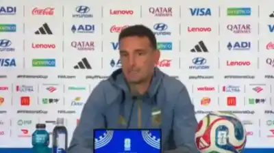 La pregunta que encendió a Scaloni: qué le dijo el DT a un periodista tras el triunfo argentino
