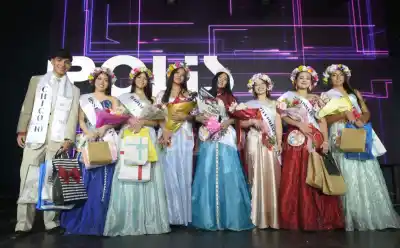 Noche de coronación: Melani Tejerina es la nueva reina del Colegio Nº 2