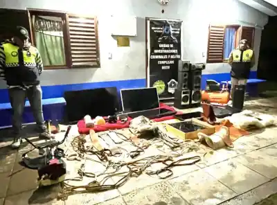 Recuperan millonario botín robado en un Escruche en Tafí del Valle