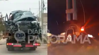Chocó su camioneta contra un poste de luz y desapareció antes de que llegara la Policía