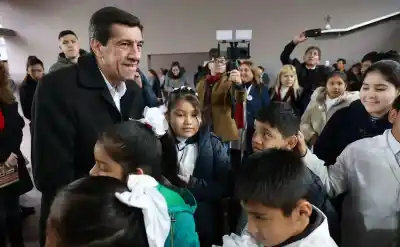 Inversión millonaria en Chalicán: la escuela que renovaron de punta a punta