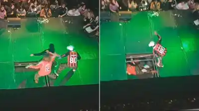 Se cayó el escenario en un concurso de K-pop en La Plata y dos bailarines cayeron al vacío