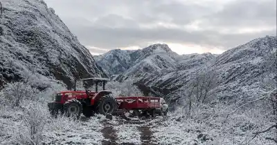 Salta bajo cero: las imágenes que dejó el frío extremo en los cerros y la Puna