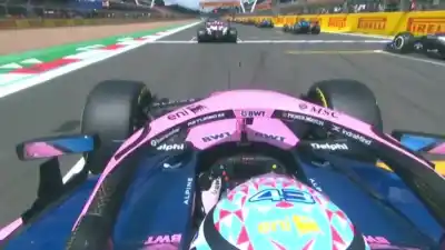 La maniobra de Colapinto en Silverstone que dejó a todos boquiabiertos: superó siete autos en nueve vueltas