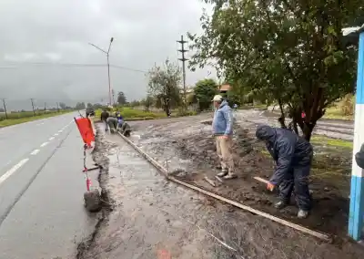 Corte de Tránsito en Villa Quinteros por Obras de Revalorización
