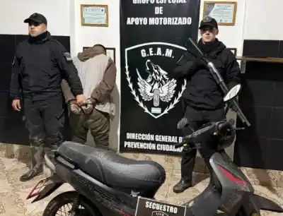 Le robó la moto a su hermana y la quiso vender: lo atraparon en pleno negocio