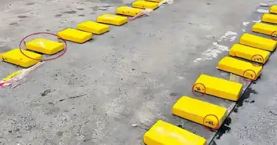 Un camión con 36 kilos de cocaína fue interceptado en la ruta y el chofer apuntó contra un efectivo de seguridad