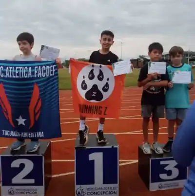Doble Victoria de Alejo Orellana Casmuz en el Campeonato Provincial de Atletismo