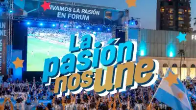 Vuelve la Fórum Fan Zone: dónde ver Argentina vs. Egipto con pantalla gigante y entrada gratis