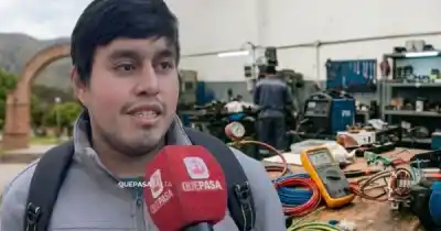 A los 22 ya es técnico matriculado y su próximo objetivo es dar trabajo en Salta