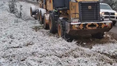 Ola de frío extremo: las rutas de Catamarca que estuvieron al borde del colapso por el hielo