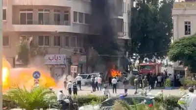 Explotaron dos bombas a metros del hotel donde se aloja Macron en Damasco: 18 heridos