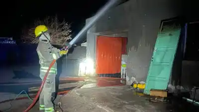 Se prendió fuego una casa en Tinogasta y lo que dejó es desolador