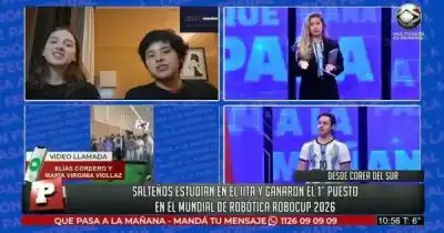 Ellos son los salteños que se trajeron el oro en robótica desde Corea del Sur