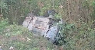 Volcó en la Ruta 34 y lo que pasó después es casi un milagro
