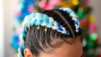Peinados mundialistas: el taller que hará brillar a las niñas de La Banda