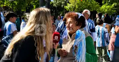 Una abuela de 90 años emocionó a todos en Salta: “No sé si voy a llegar al próximo Mundial”
