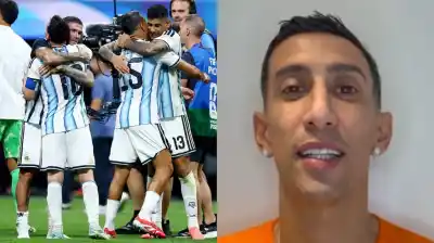 El gesto de Di María que emocionó a los hinchas tras el triunfazo argentino