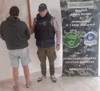 Se creía a salvo en Burruyacú, pero la Policía lo encontró y descubrió su oscuro pasado
